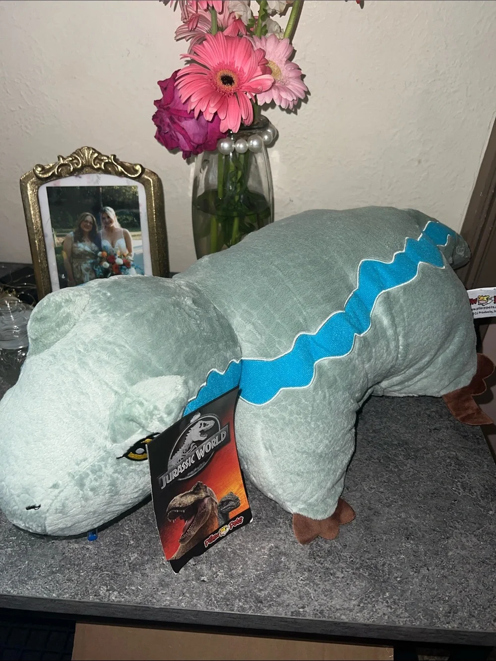 Pillow Pets Dinosaur‎ Universal Studios Jurassic World Blue The Raptor Plush Toy